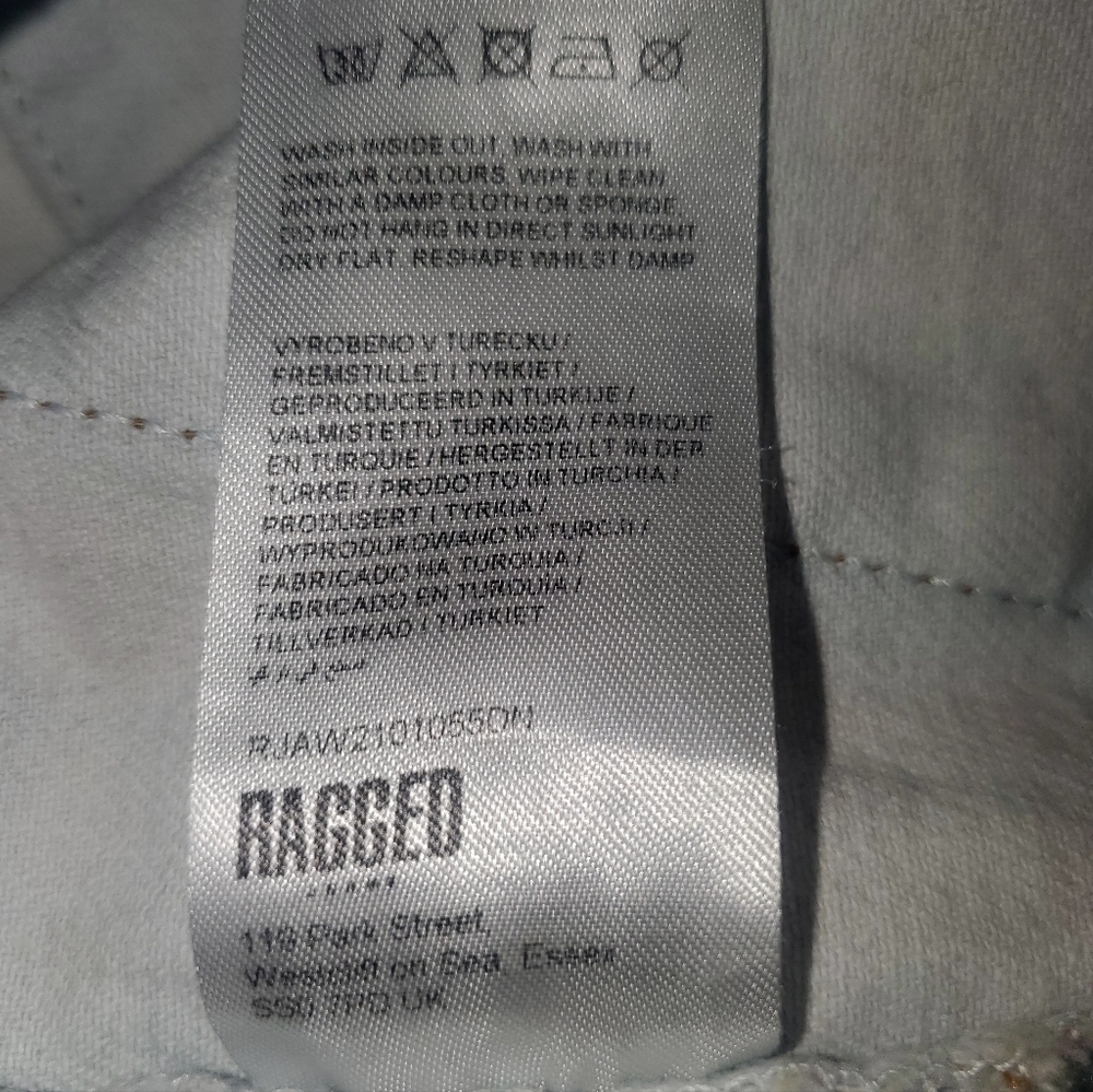 The Ragged Priest Jeans Plaid Funky Abstract Neon Dollskills Size 26 - Picture 13 of 13